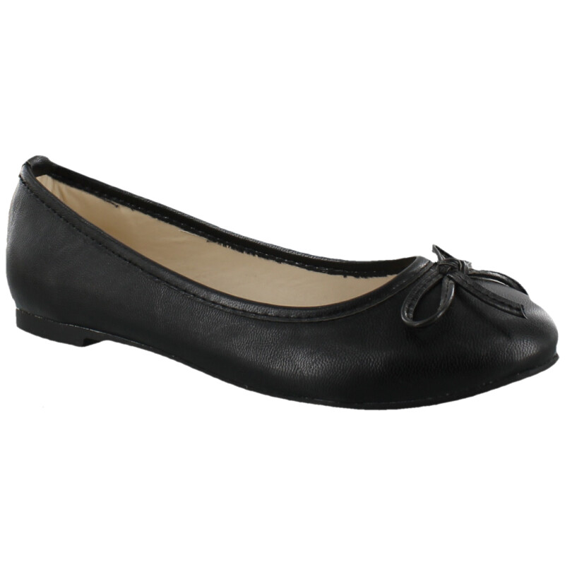 Ballerinas Infantiles Croco Kids Negro