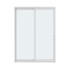 Ventana de PVC Blanco 200 X 200 Puerta Corrediza Aislante Ventana de PVC Blanco 200 X 200 Puerta Corrediza Aislante