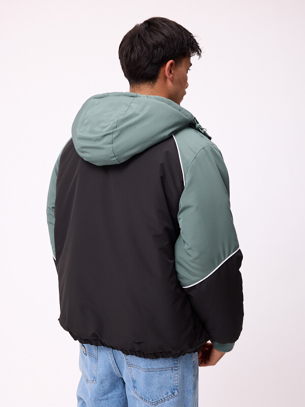 CAMPERA BUKKU RUSTY Gris Oscuro
