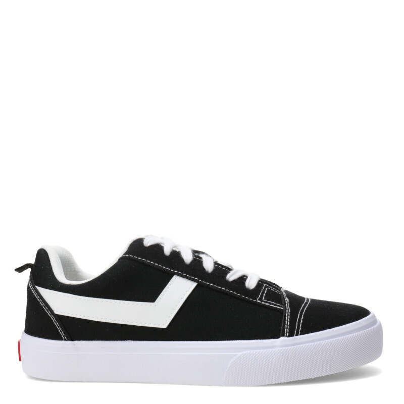 Championes de Mujer Pony Casual Lona - CF-1189-B-T-1 Negro