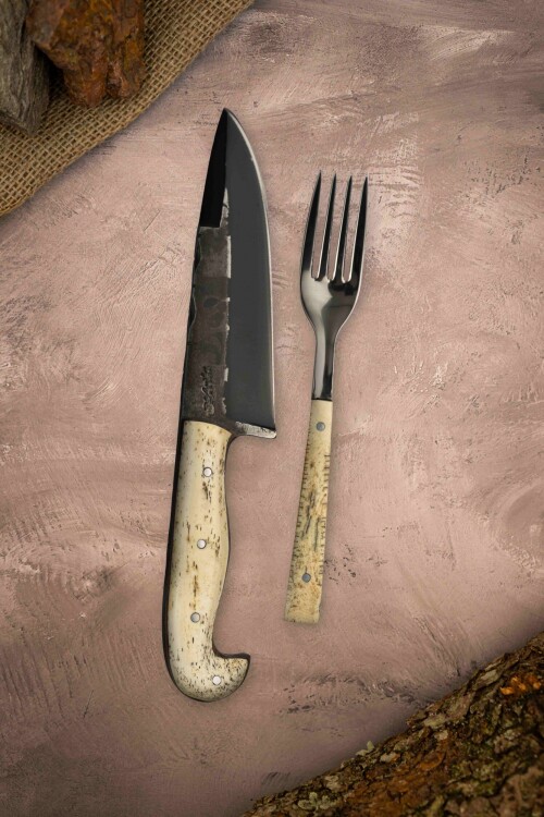 Juego de cuchillo y tenedor Juego de cuchillo y tenedor