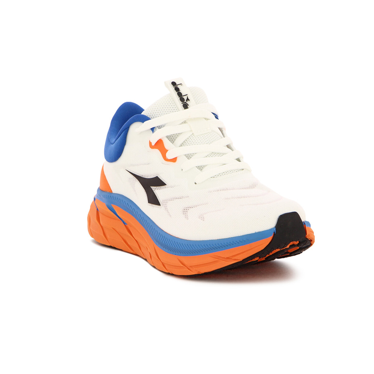 Champion Deportivo De Mujer Diadora Proton - Blanco-naranja 