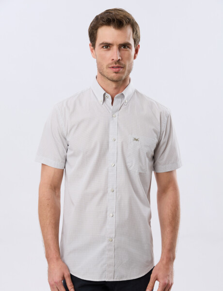 CAMISA CUADROS Gris