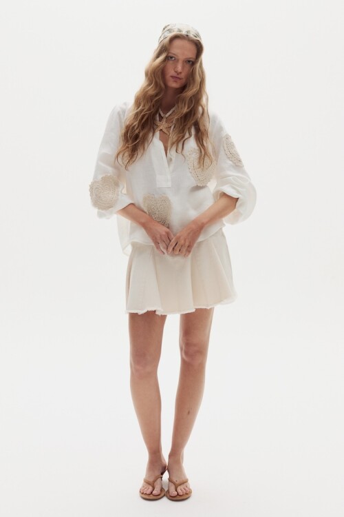 Falda Azalea en Denim Bone