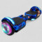 Skate Patineta Eléctrica 6.5" Con Música + Luces Led AZUL