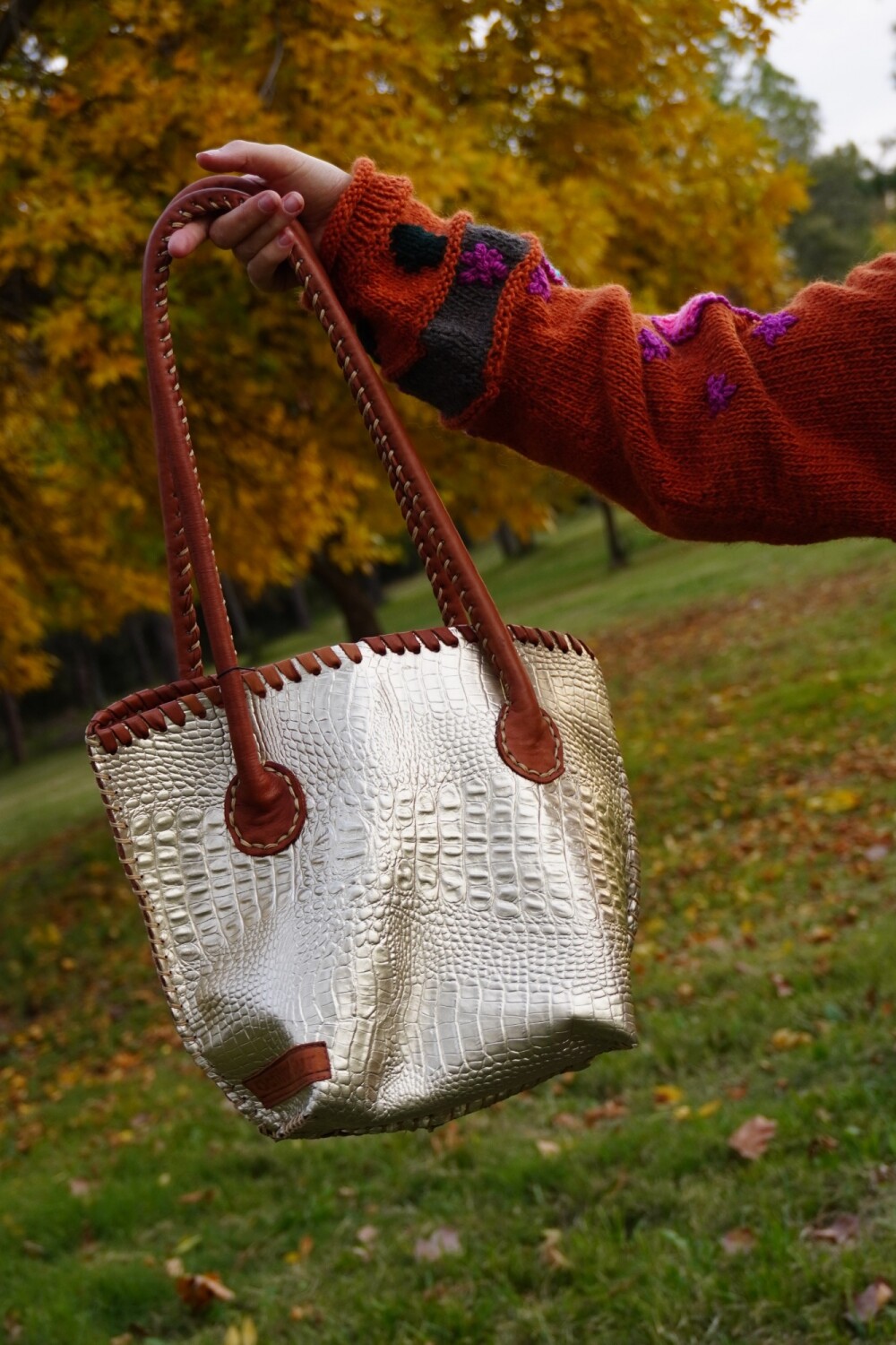Medium Winter Bag Champagne