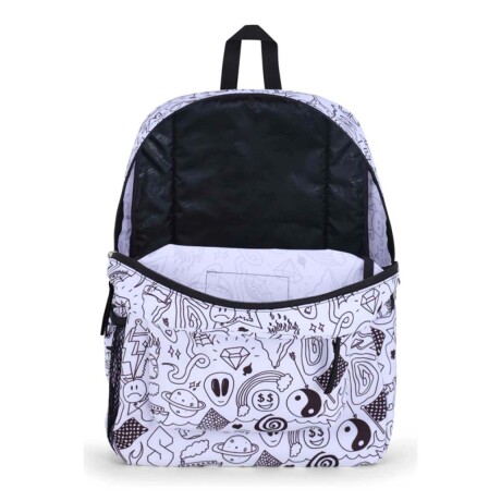 Mochila Escolar Jansport Cross Town Original Unisex Urbana Broken Broadcast