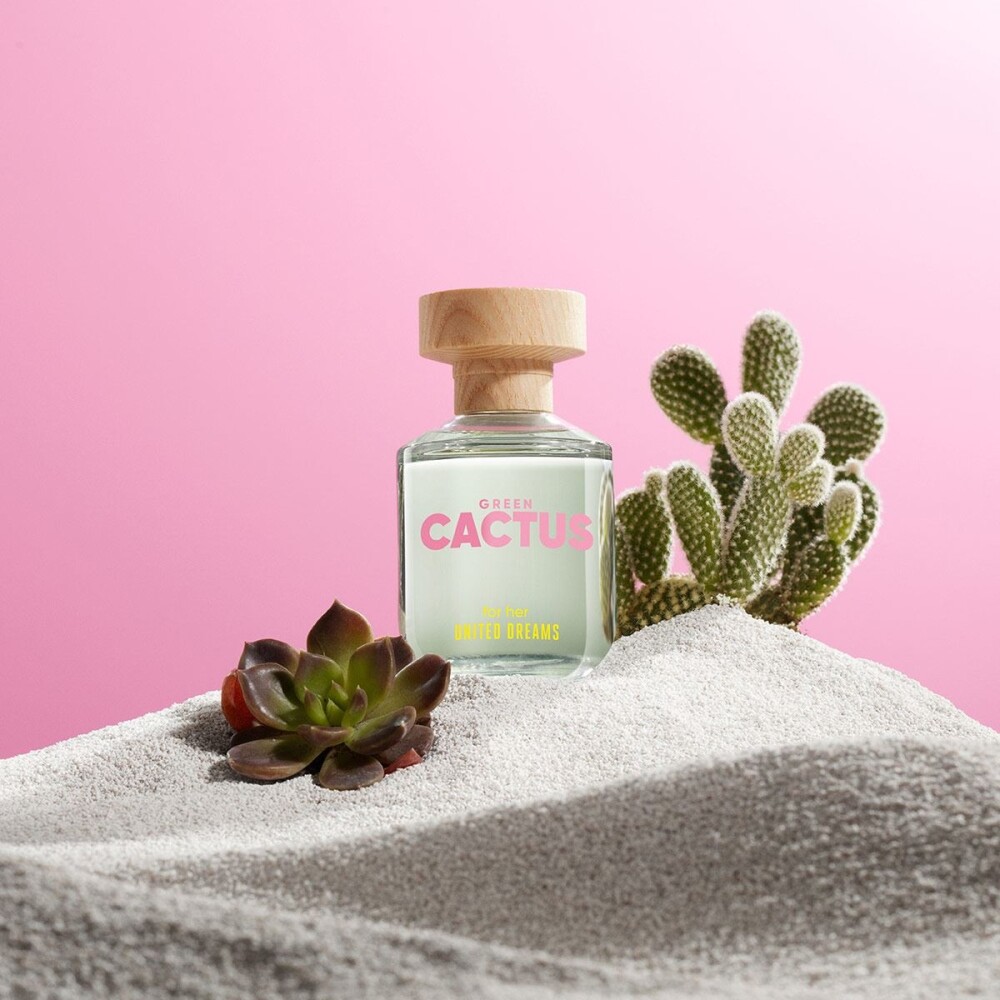 Benetton Green Cactus (Ladies) Eau de Toilette 80ml - Femenino