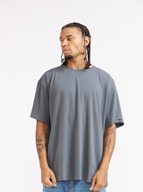 REMERA OVERSIZE RENO AZUL PIEDRA