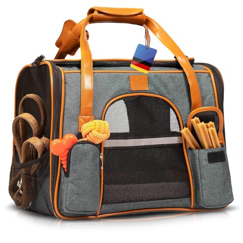 Bolso Transportador Mascota Bolsillos Gatos Perros Viajes Bolso Transportador Mascota Bolsillos Gatos Perros Viajes