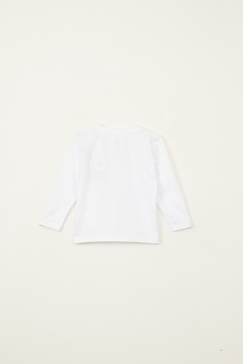 Remera manga larga Gris
