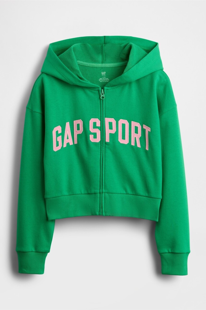 Canguro Con Cierre Niña Gallant Green