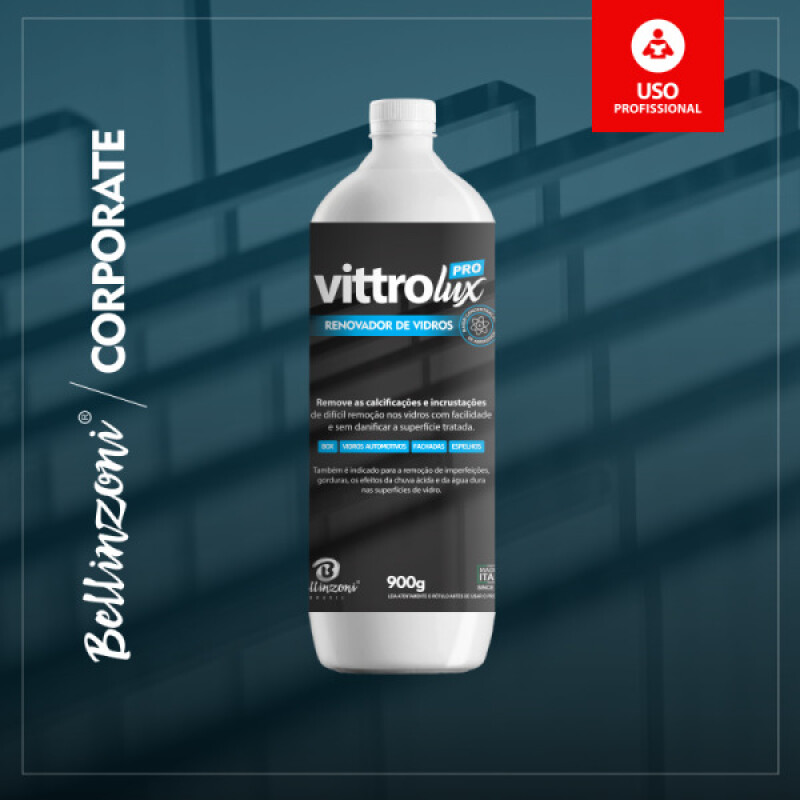 Vitrolux Pro 900 g Removedor de Calcificaciones y suciedades de vidrios Vitrolux Pro 900 g Removedor de Calcificaciones y suciedades de vidrios