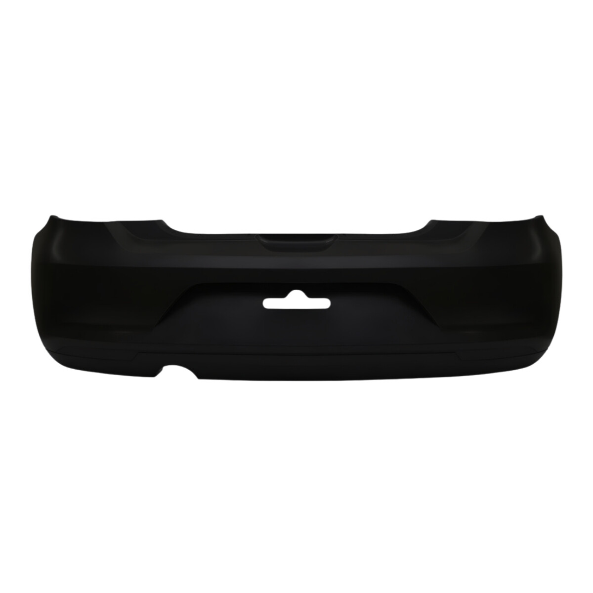 PARAGOLPE TRASERO GOL G7 / G8 16/... HATCH SIN REFLECTOR 
