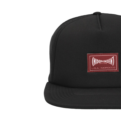 GORRA ETNIES X INDEPENDENT TRUCKER Black