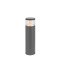 BOLARDO KANE 60 CM Luminaria Bolardo Exterior Kane 60 cm Gris Grafito