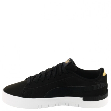 Championes de Mujer Puma Jada Renew Nobuck Negro - Dorado