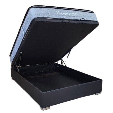 Sommier Plaza Y Media Hamptons Ruthenium Hybrid Box Baul Sommier Plaza Y Media Hamptons Ruthenium Hybrid Box Baul