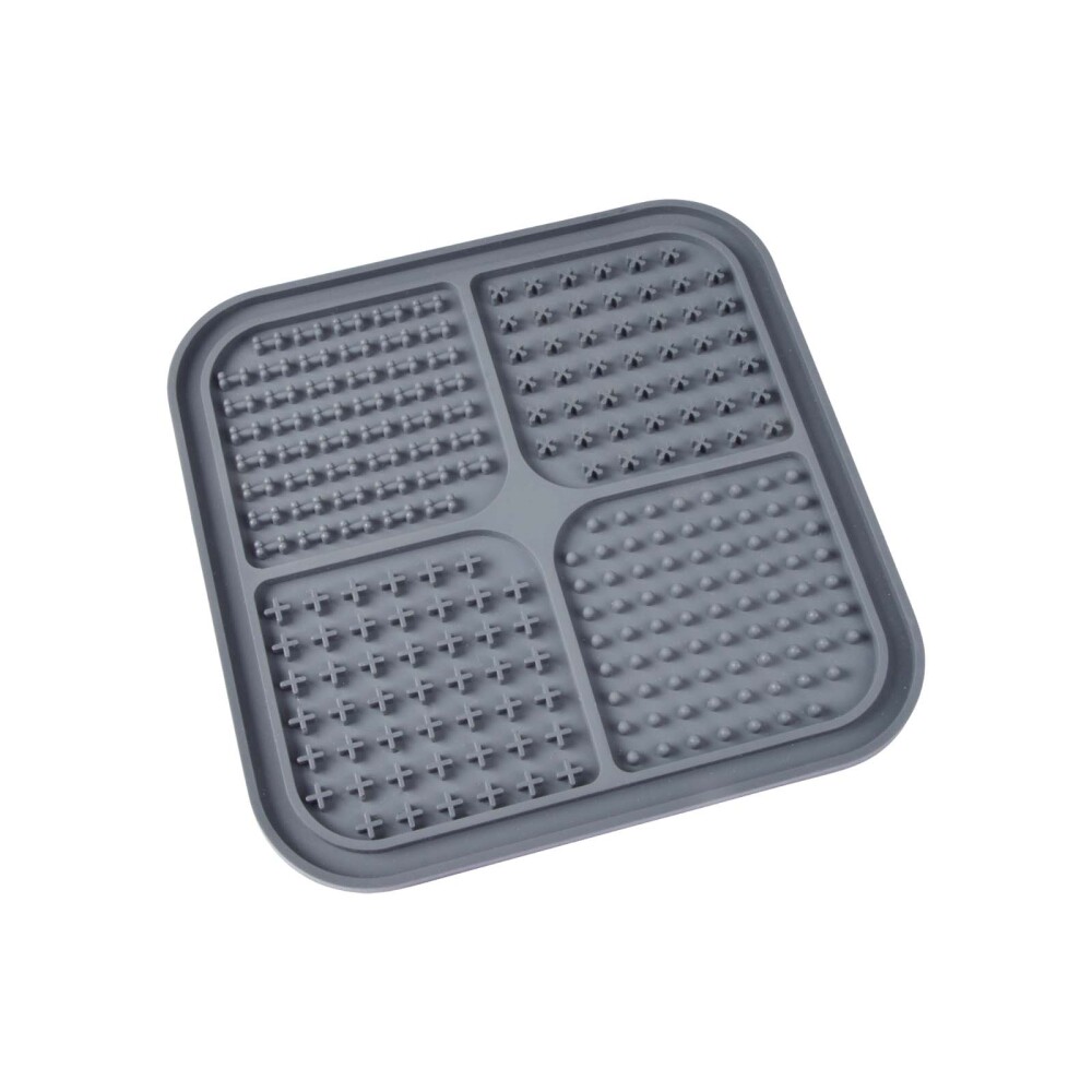 LICKMATT MASCOTAS 6ANI GRIS SILICONA 6ANI1410AT