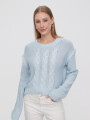 Sweater Vheritas Celeste Claro