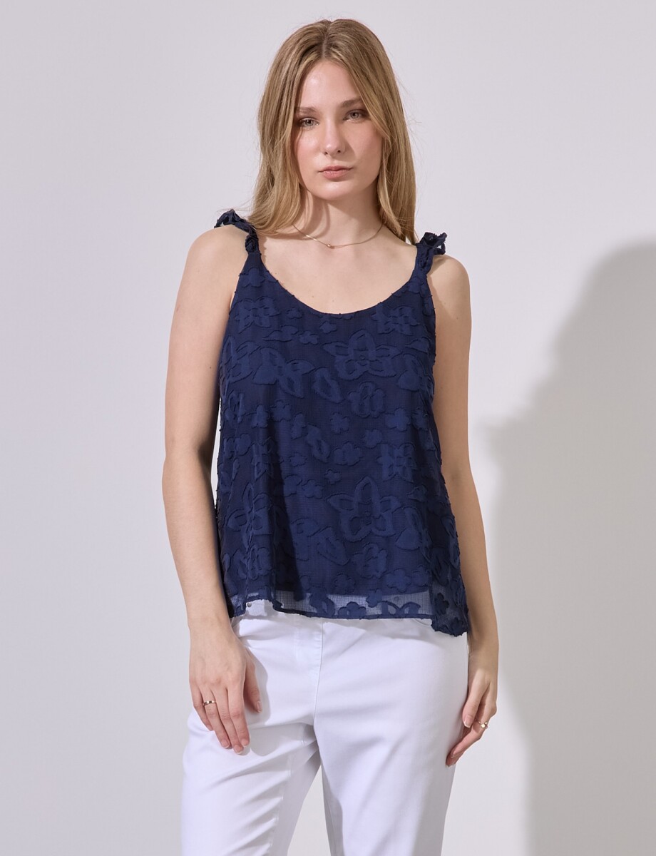 Blusa Gasa Labrada - Azul 