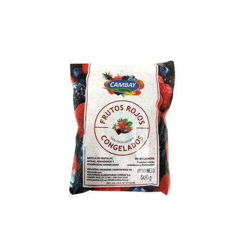 FRUTOS ROJOS CAMBAY 500G FRUTOS ROJOS CAMBAY 500G