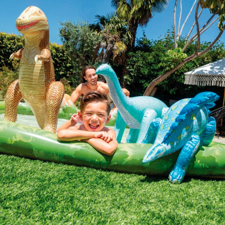 Centro De Juegos Inflable Piscina Intex Dinosaurios Inx056132