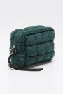 QUILTED MINI CASE Verde