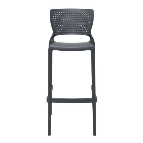 Silla residencial alta grafito 75cm. "SAFIRA" -TRAMONTINA TD0679