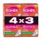 Kotex toallas femeninas pack 4x3 Esencial