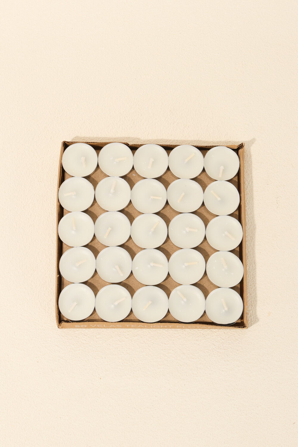 Vela Flotante 50 Un. 6g Color Unico