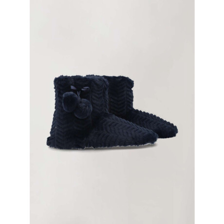 Bota textura Azul