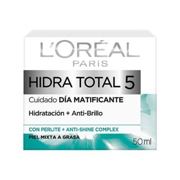 Crema L'oréal Hidra Total 5 Anti-shine Matificante 50 Ml Crema L'oréal Hidra Total 5 Anti-shine Matificante 50 Ml