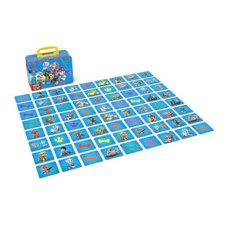 Juego de Mesa Memoria Patrulla Canina en Lata 001