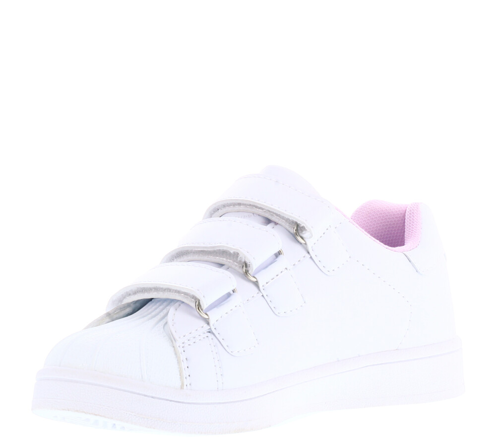 Deportivo DANISH con velcros White/Pink