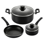 JUEGO DE OLLAS SAMURAI AMERCOOK 3 PIEZAS JUEGO DE OLLAS SAMURAI AMERCOOK 3 PIEZAS