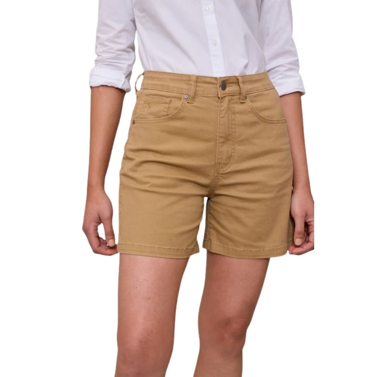SHORT LORIANA 26-40 - MARRON 