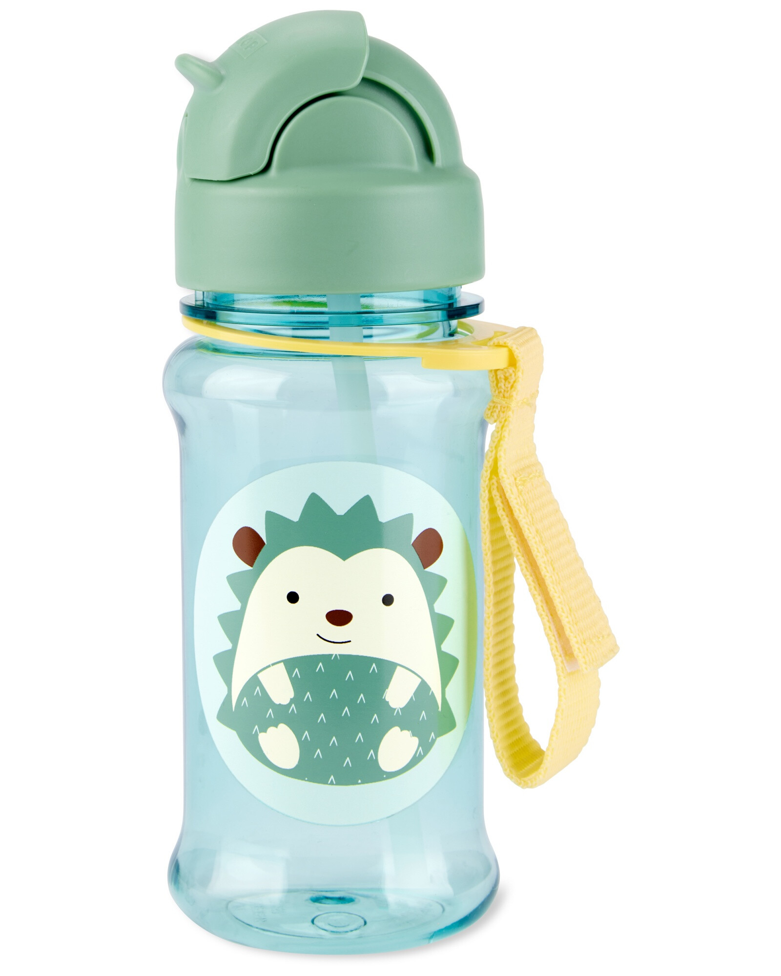 Botella de plástico Tritan, con sorbito, diseño erizo Botella de plástico Tritan, con sorbito, diseño erizo
