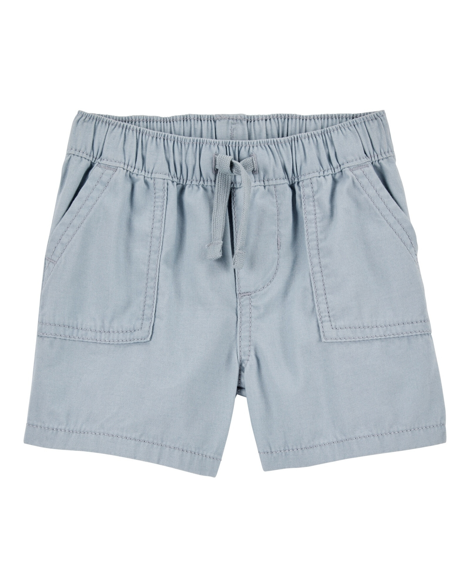 Short de sarga, azul Sin color