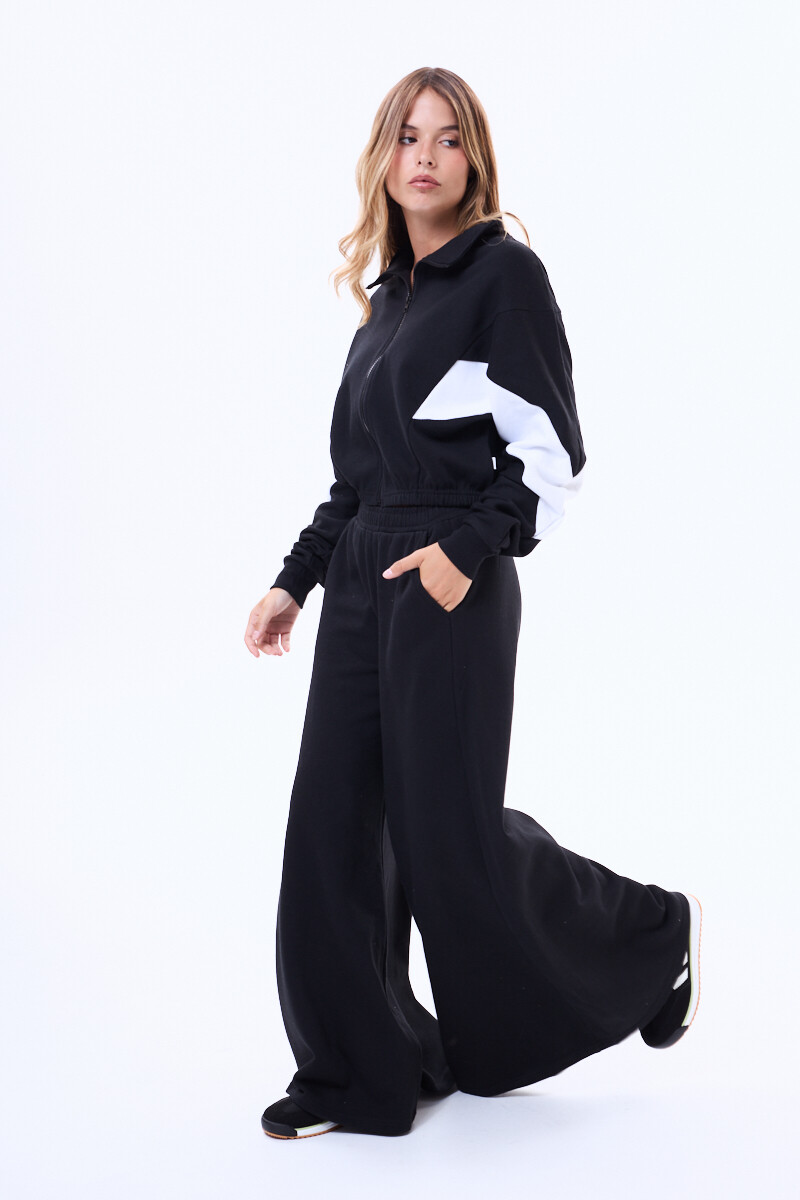 Pantalon de felpa Chia Negro