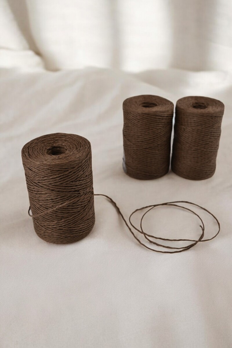 Hilo rafia - 100 grs - Habano 