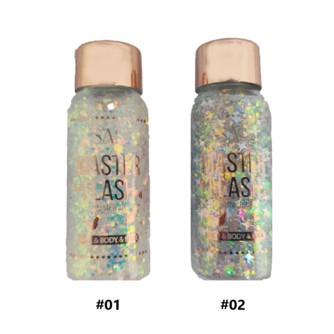 Glitter en gel para el cuerpo, rostro y cabello (M2754) Glitter En Gel Para El Cuerpo, Rostro Y Cabello (m2754)