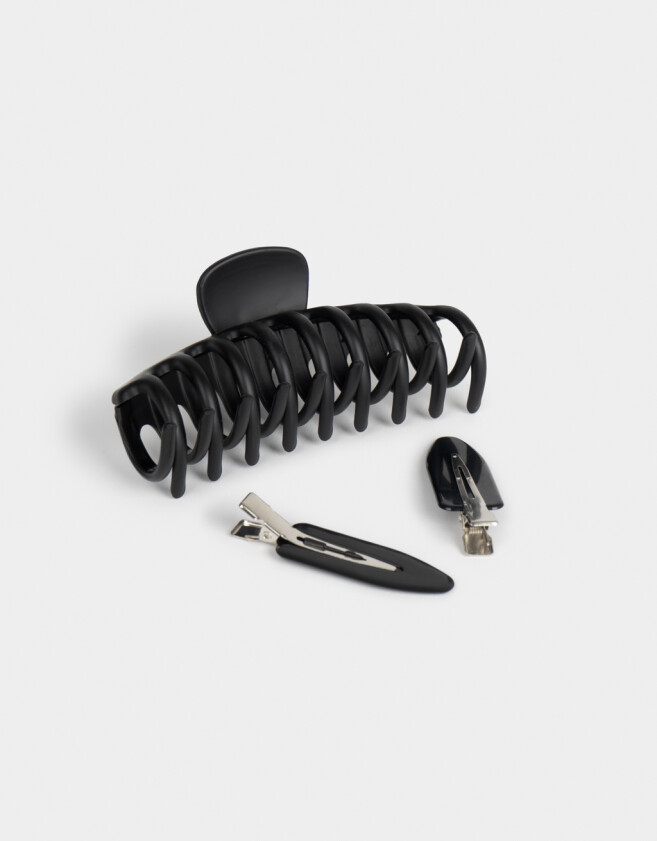 Accesorios Pelo Set Classic Set De Acc. De Pelo Y Otros - Negro