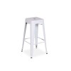 Taburete Tolix Hogar Pub Muebles Blanco