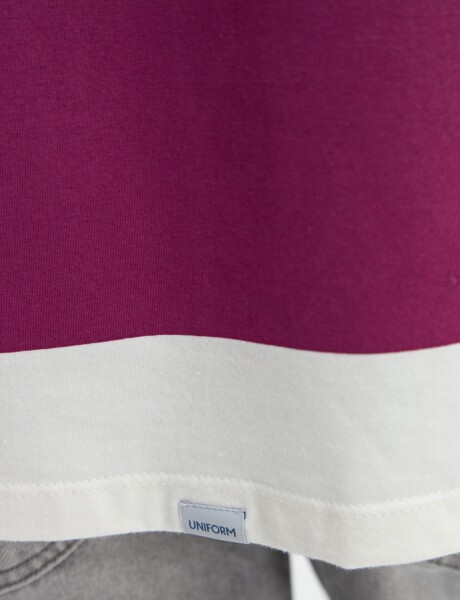 Remera polo Naia Off white