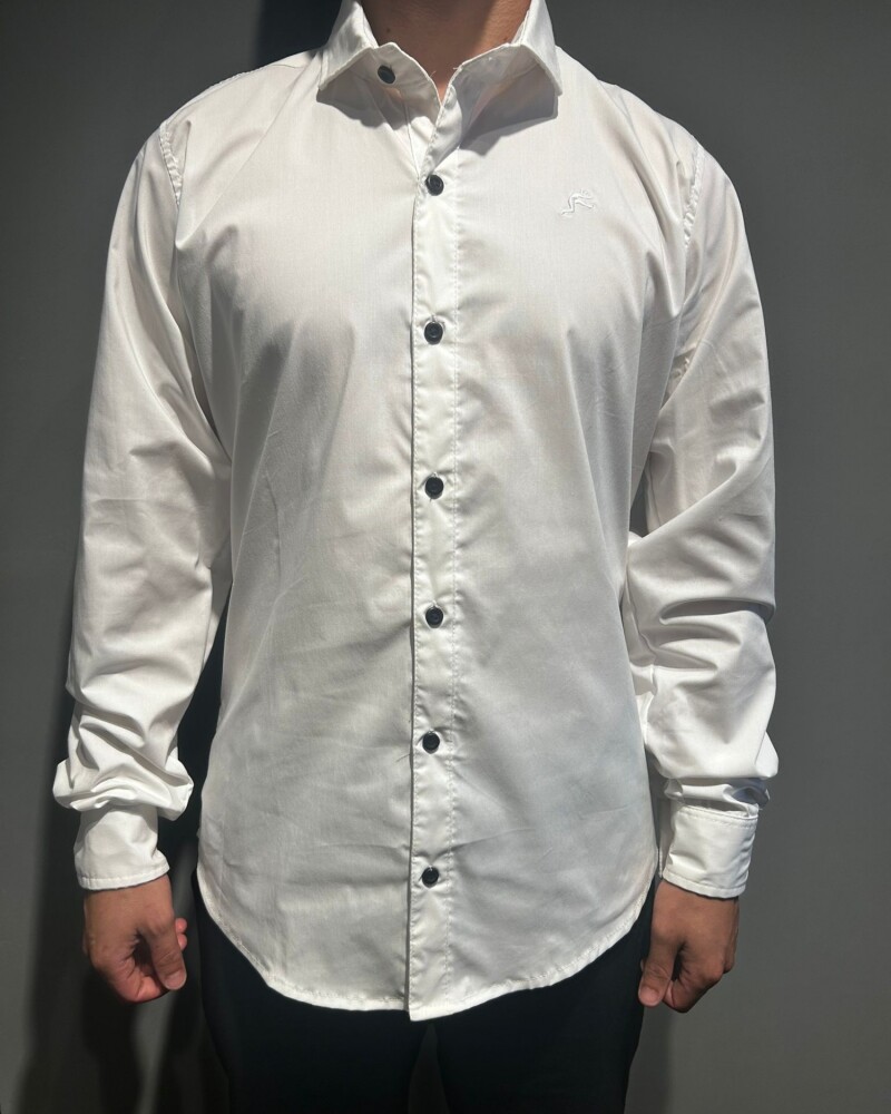 Camisa De Vestir Lisa BLANCO