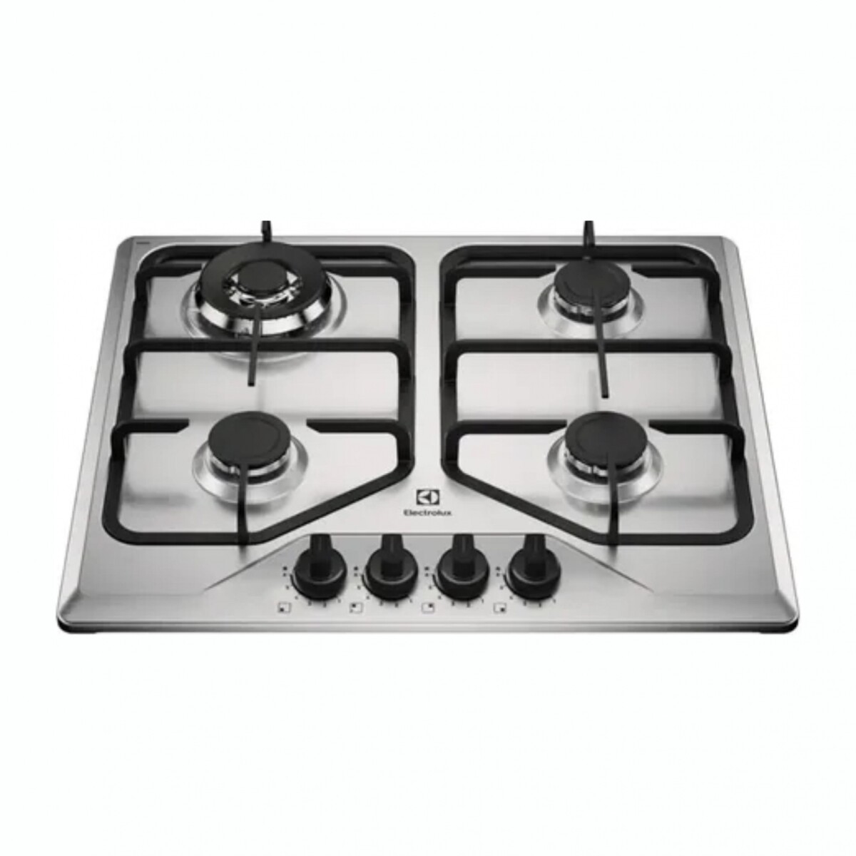 Anafe A Gas ELECTROLUX EL-KE4XC 4 Hornallas - Acero Inoxidable 