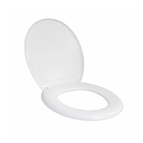 Tapa inodoro Oval plástica acolchada Blanca Tapa Inodoro Oval Plástica Acolchada Blanca