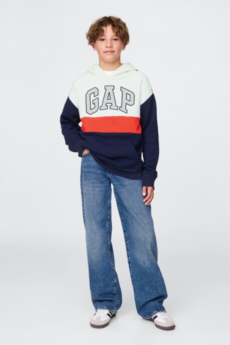 Canguro Logo Gap Americana Niño New Off White
