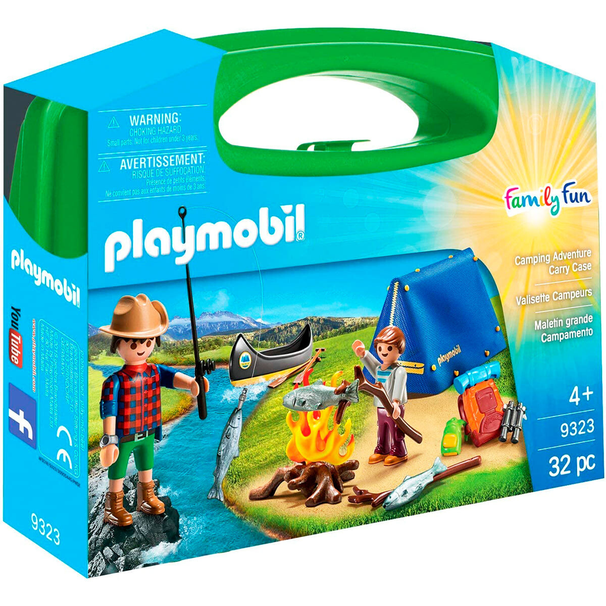 Playmobil Maletin Tematico Construcción Y Camping - Camping 